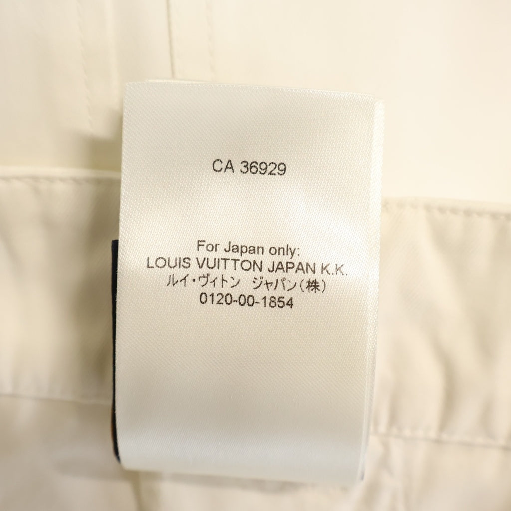 LOUIS VUITTON(ルイヴィトン) 24SS エンブロイダード コットン カーゴハーフパンツ RM241M GTX HQP79W ホワイト