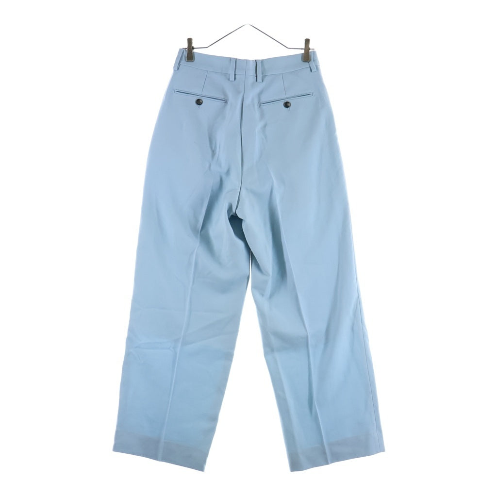 AMI Alexandre Mattiussi(アミアレクサンドルマテュッシ) STRAIGHT FIT TROUSERS ストレート フィット トラウザーズ パンツ AHTR508 ブルー