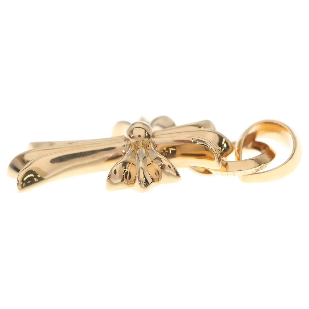 CHROME HEARTS(クロムハーツ) 22K CH CRS SML W/BALE スモールCHクロス Wベイル ペンダントトップ ゴールド