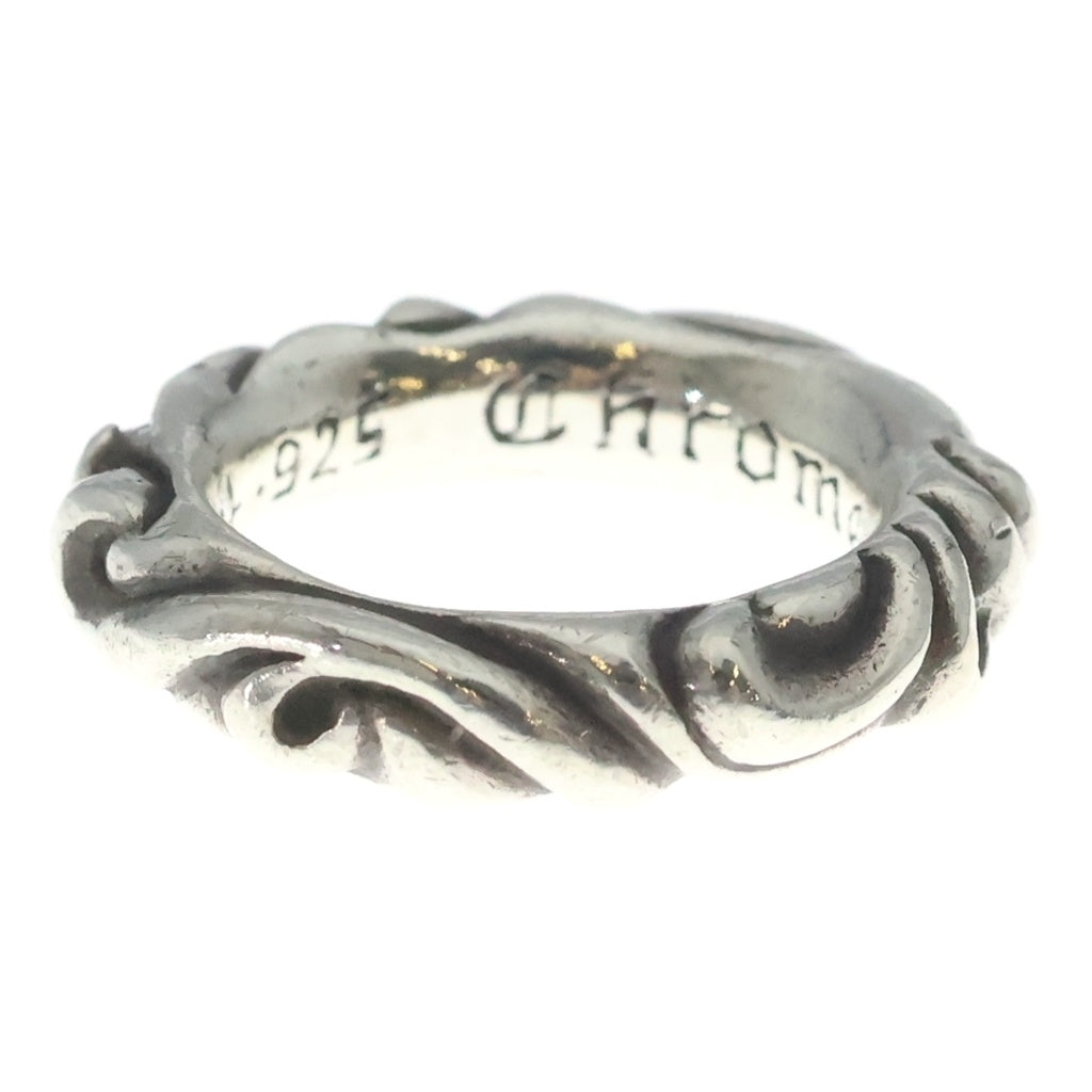 CHROME HEARTS(クロムハーツ) SCRL BAND スクロールバンド リング シルバー BCA351
