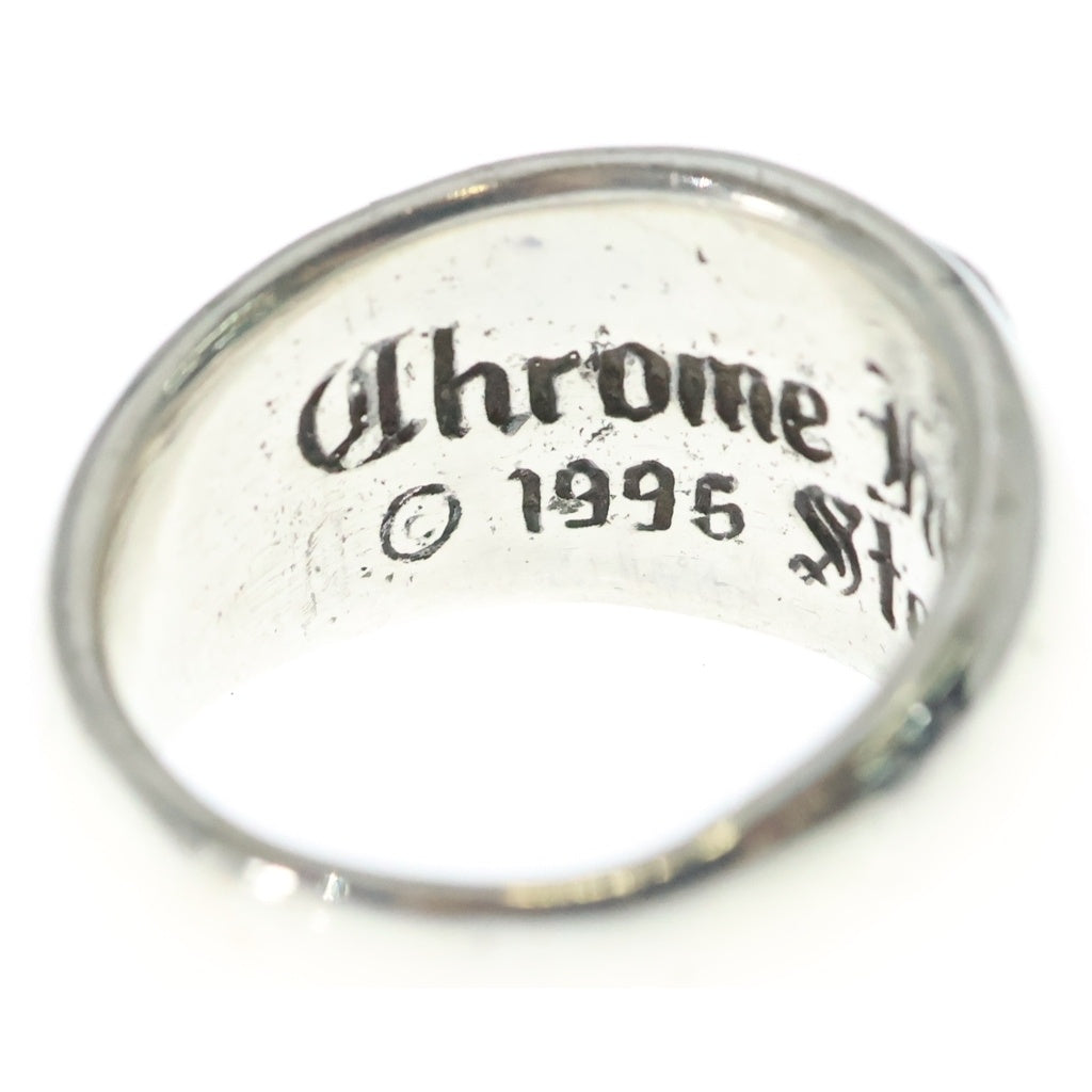 CHROME HEARTS(クロムハーツ) HEART IN BAND ハートインバンドリング シルバー