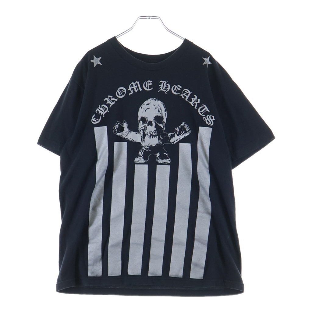 CHROME HEARTS(クロムハーツ) Harris Teeter S/S Tee ハリスティータ プリント半袖Tシャツ ブラック/シルバー