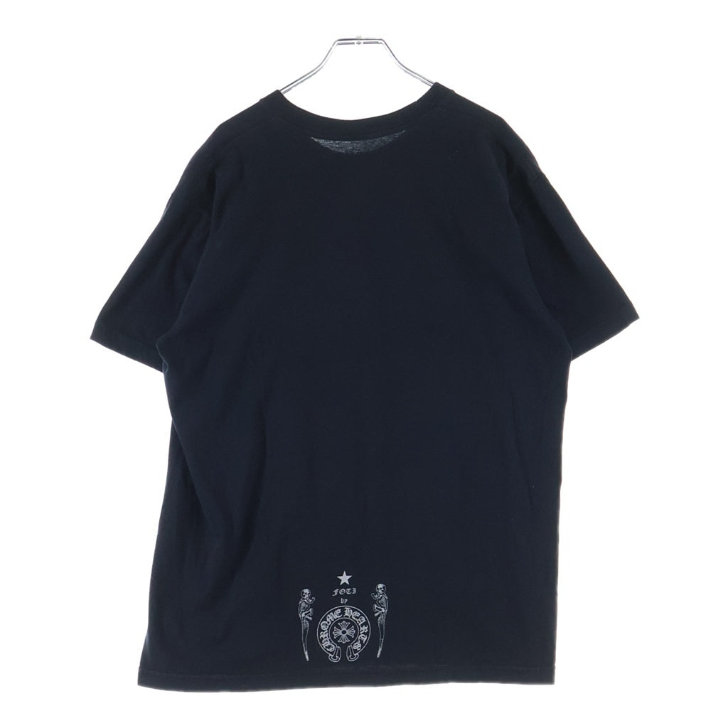 CHROME HEARTS(クロムハーツ) Harris Teeter S/S Tee ハリスティータ プリント半袖Tシャツ ブラック/シルバー