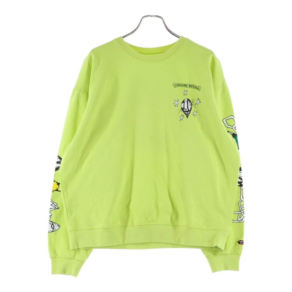 CHROME HEARTS(クロムハーツ) ×MATTY BOY PPO LINK Sweat Shirt ×マッティボーイ プロリンク スウェットシャツ トレーナーイエロー