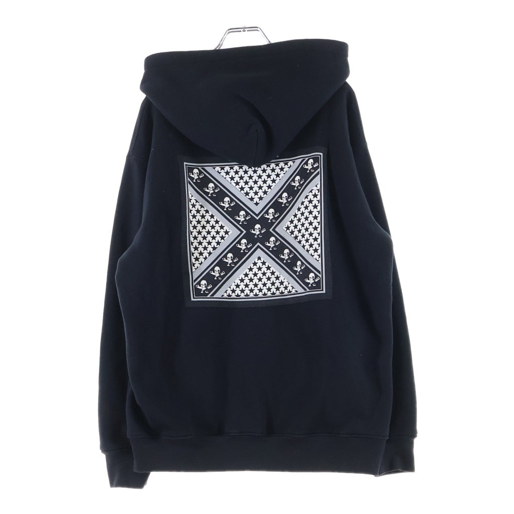 CHROME HEARTS(クロムハーツ) Foti Zip-Up Hoodie フォティ 裏地サーマルジップアップフーディー スウェットパーカー ブラック