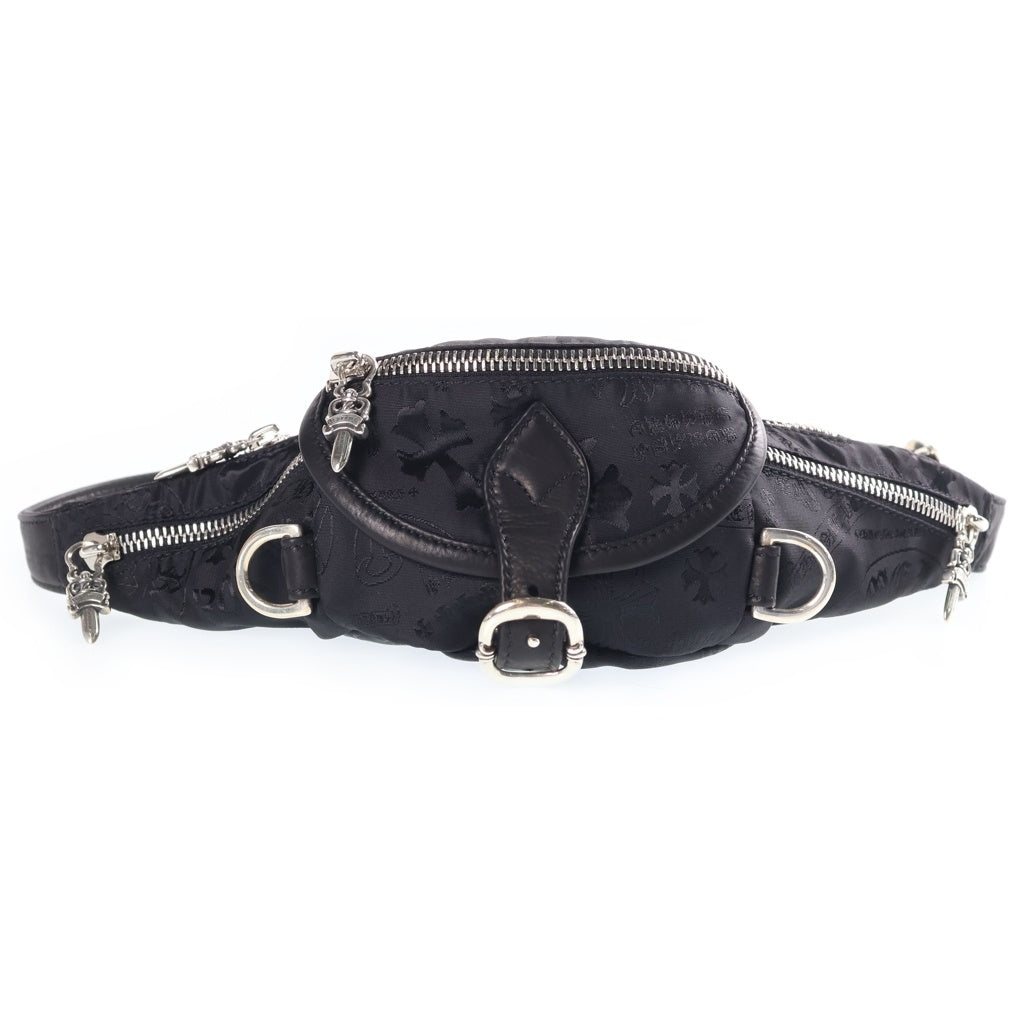 CHROME HEARTS(クロムハーツ) SNAT PACK MINI MULTI MOTIF スナットパック ミニ マルチモチーフ ショルダーバッグ ブラック