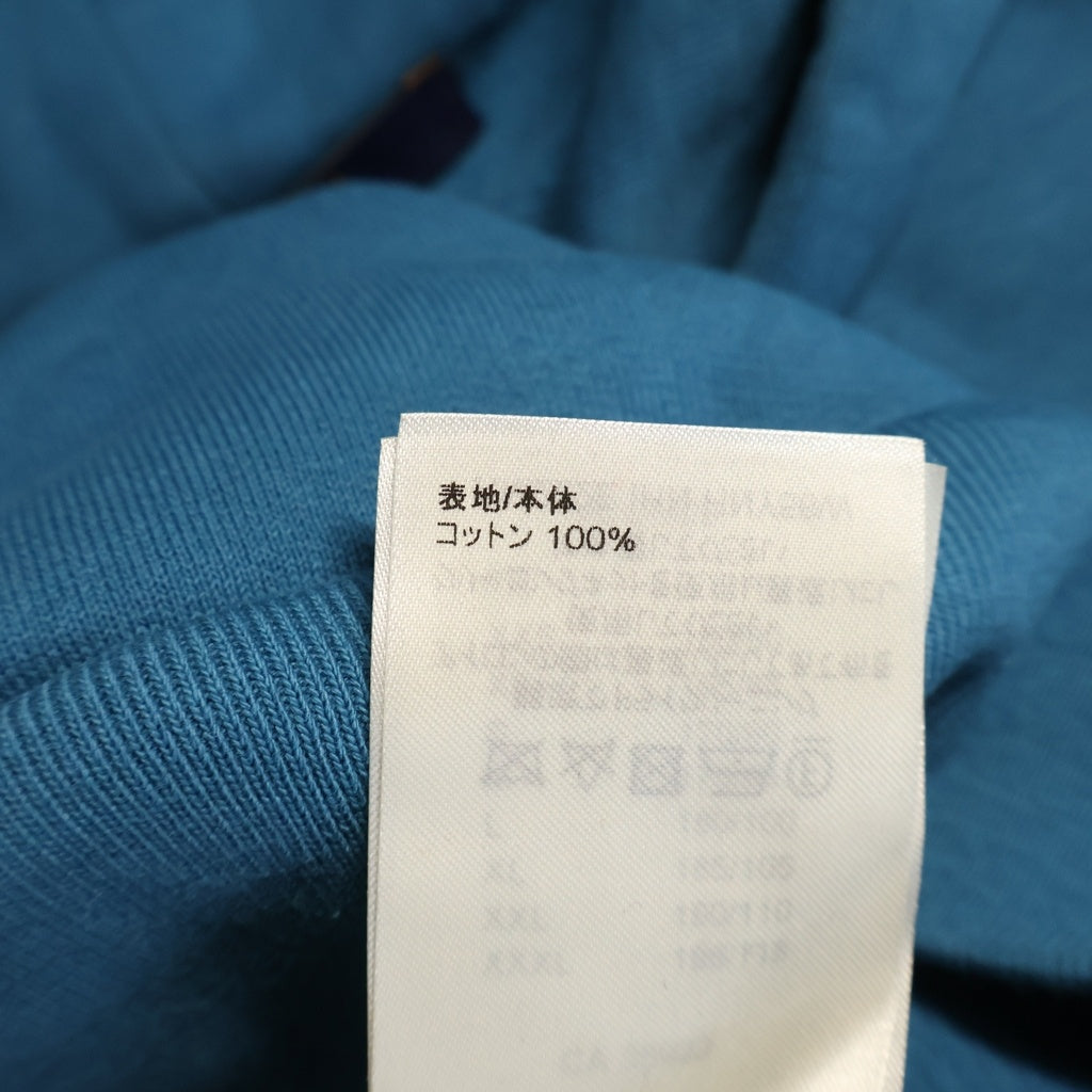 LOUIS VUITTON(ルイヴィトン) 22AW シグネチャーフーディウィズエンブロイダリー プルオーバー スウェットパーカー ブルー RM222E IHN HNY56W
