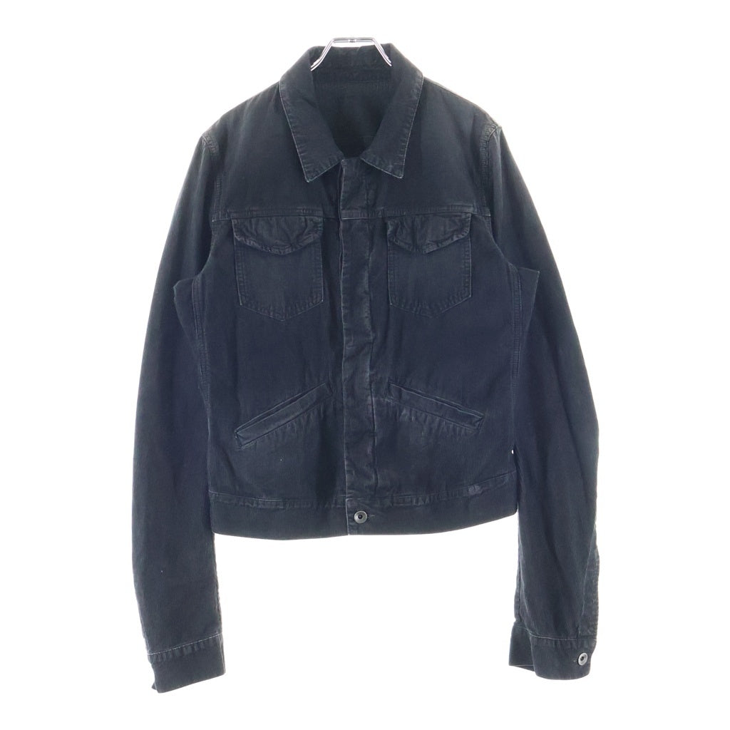DRKSHDW(ダークシャドウ) Corduroy Tracker Jacket コーデュロイトラッカージャケット ブラック