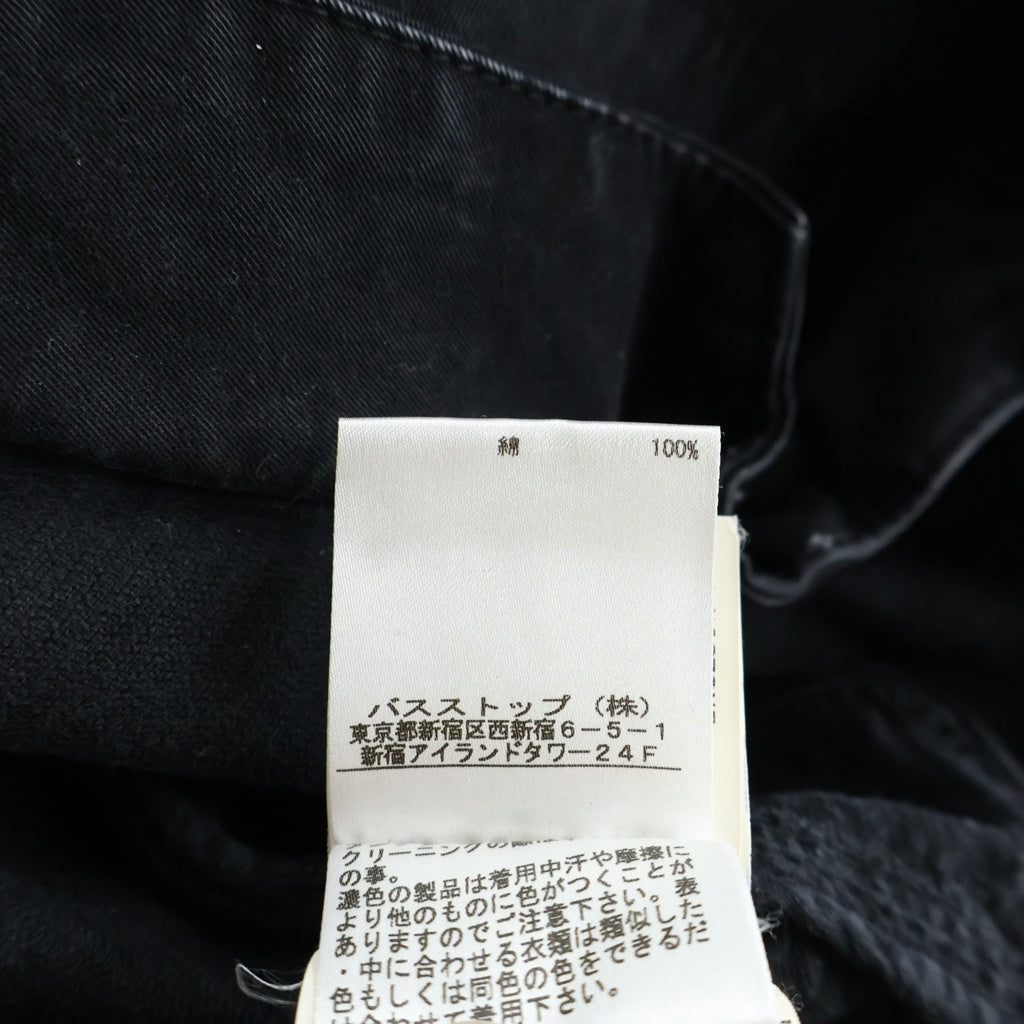 DRKSHDW(ダークシャドウ) Corduroy Tracker Jacket コーデュロイトラッカージャケット ブラック