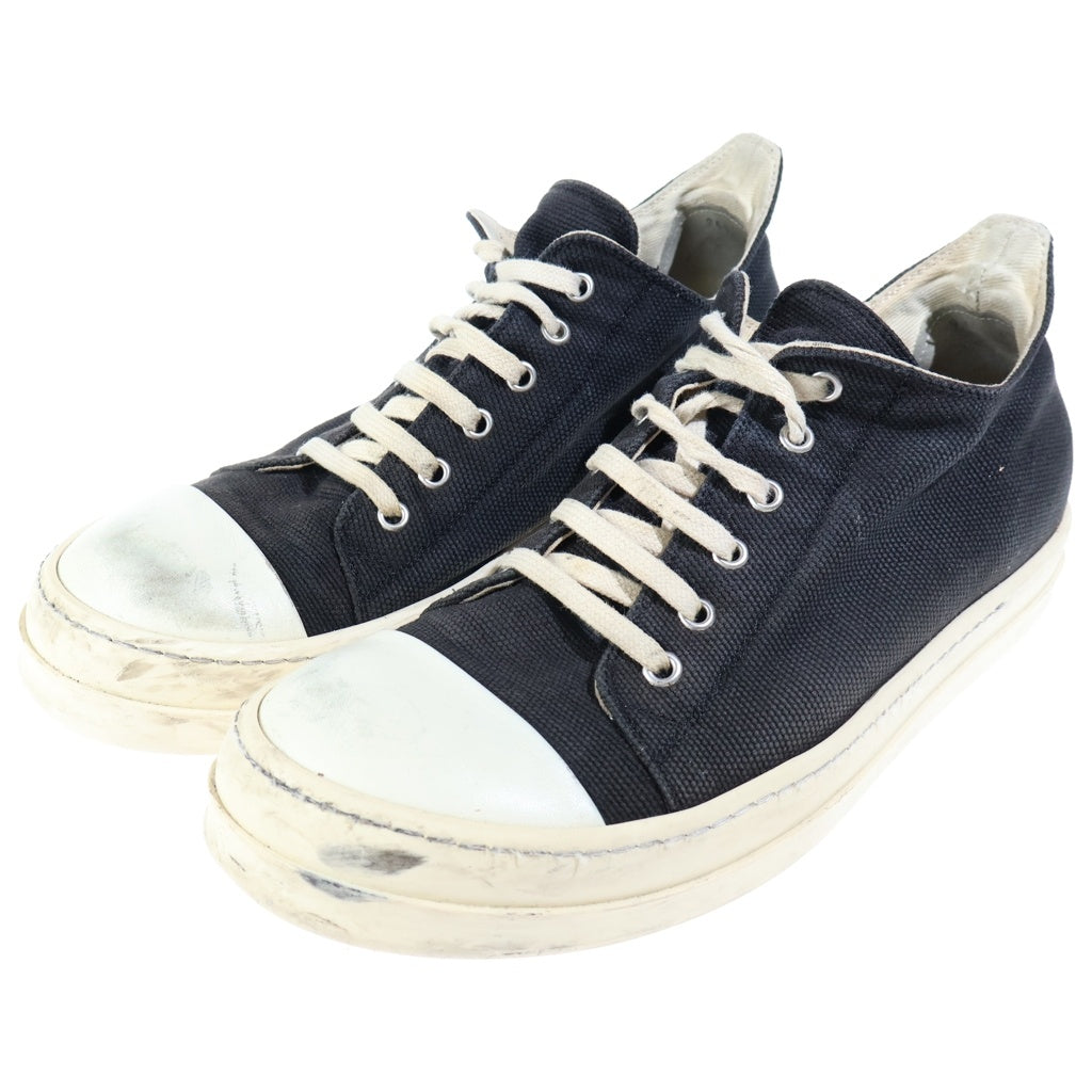 DRKSHDW(ダークシャドウ) 18SS Ramones ラモーンズ ローカットスニーカー ブラック DU18S3802CVP