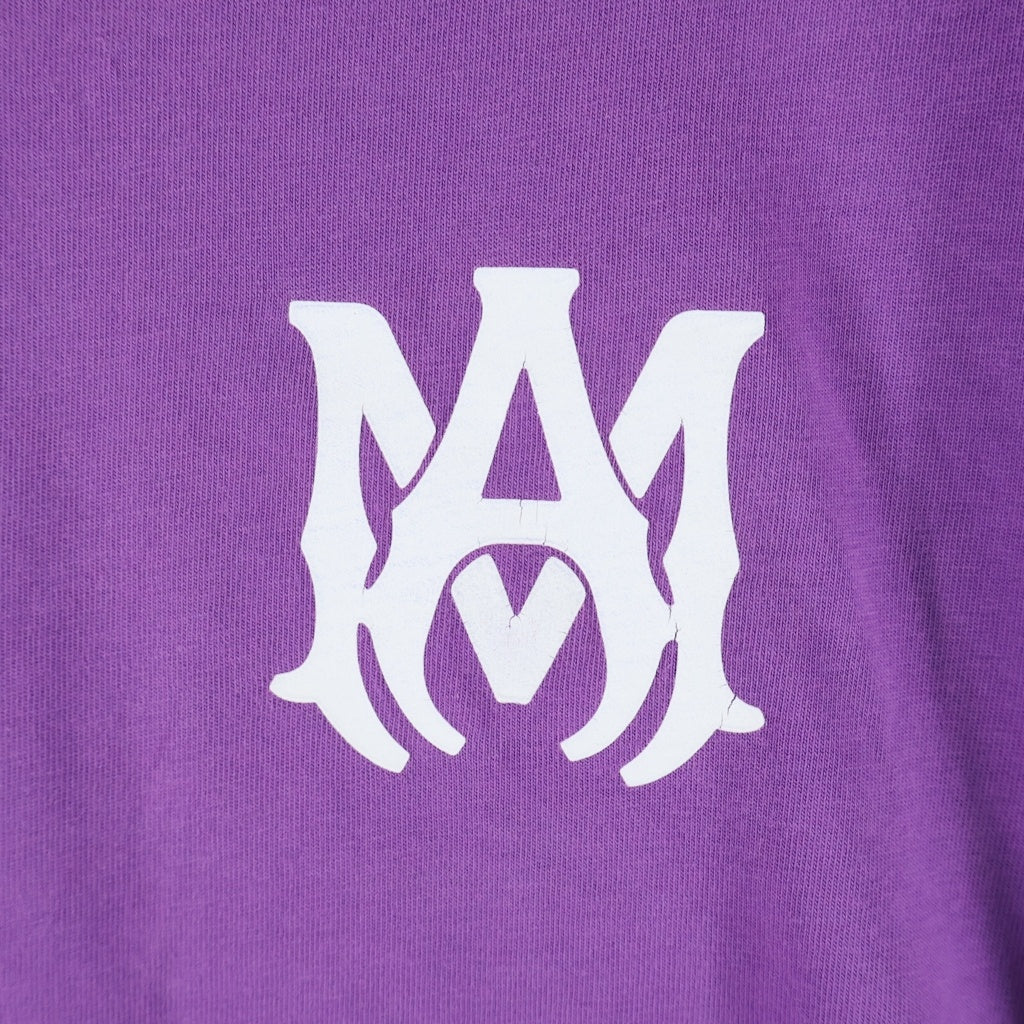 AMIRI(アミリ) MA CORE LOGO TEE ロゴTシャツ パープル SRP23MJL 015SMRSCJ3