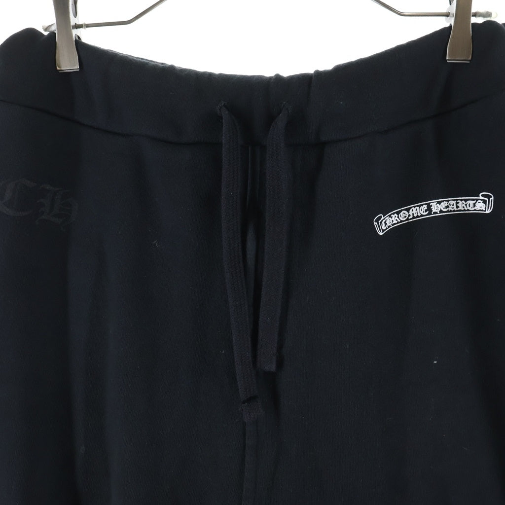 CHROME HEARTS(クロムハーツ) SWEAT PANTS スクロールラベル スウェットパンツ ブラック