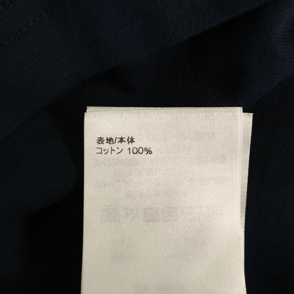 LOUIS VUITTON(ルイヴィトン) エンボス LVロゴ インサイドアウト クルーネック 半袖Tシャツカットソー RM231Q DT3 HNY55W ネイビー