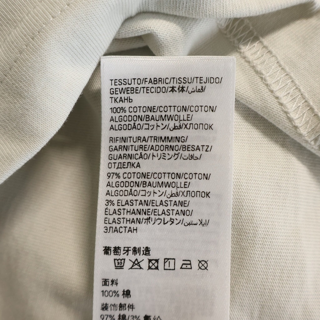 BALENCIAGA(バレンシアガ) フロントロゴ 半袖Tシャツカットソー 8103971 ベージュ