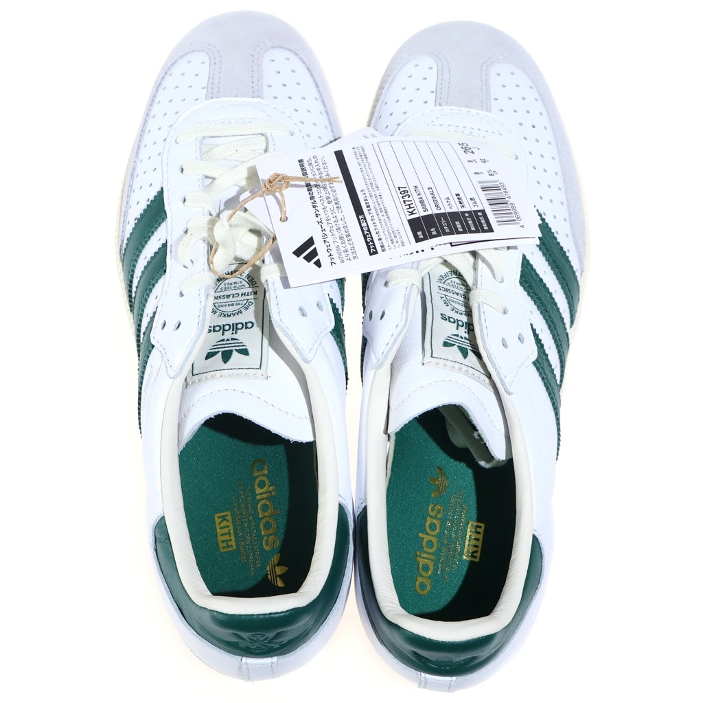 adidas(アディダス) ×KITH Samba KH7397 キス サンバ ローカットスニーカー US8.5/26.5cm ホワイト/グリーン