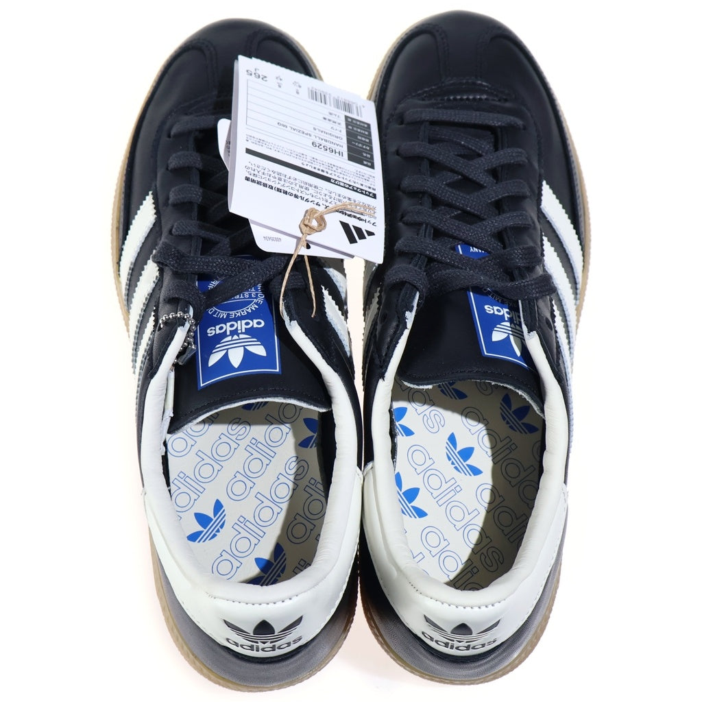 adidas(アディダス) Handball Spezial Germany IH6529 ハンドボールスペツィアル ジャーマニー ローカットスニーカー US8.5/26.5cm ブラック