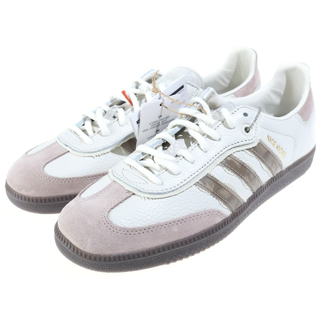 adidas(アディダス) ×Nice Kicks Consortium Samba IE0172 ナイスキックス コンソーシアム サンバ ローカットスニーカー US8.5/26.5cm グレー