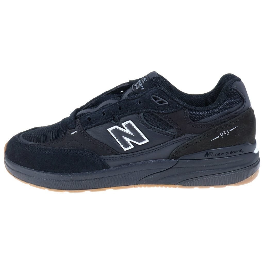 New Balance(ニューバランス) Numeric Andrew Reynolds NM933NAP ヌメリック アンドリュー・レイノルズ 933 ローカットスニーカー US8.5/26.5cm ブラック