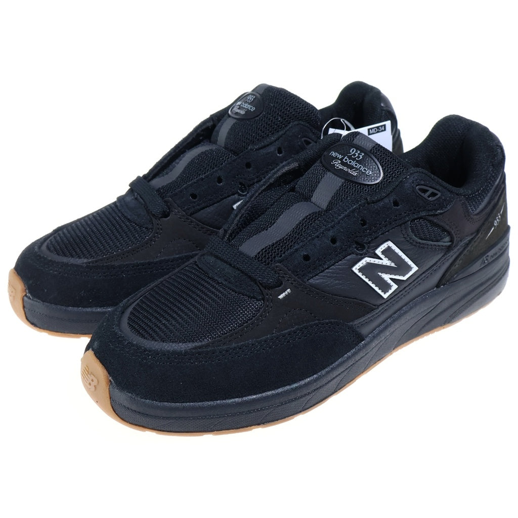 New Balance(ニューバランス) Numeric Andrew Reynolds NM933NAP ヌメリック アンドリュー・レイノルズ 933 ローカットスニーカー US8.5/26.5cm ブラック