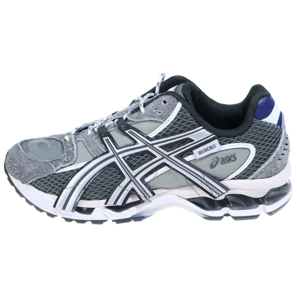 ASICS(アシックス) ×INVINCIBLE Gel-Nimbus 10.1 404 RGB 1203A981-020 インヴィンシブル ゲルニンバス10.1 ローカットスニーカー US8/26.5cm グレー/シルバー
