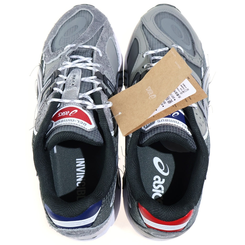 ASICS(アシックス) ×INVINCIBLE Gel-Nimbus 10.1 404 RGB 1203A981-020 インヴィンシブル ゲルニンバス10.1 ローカットスニーカー US8/26.5cm グレー/シルバー