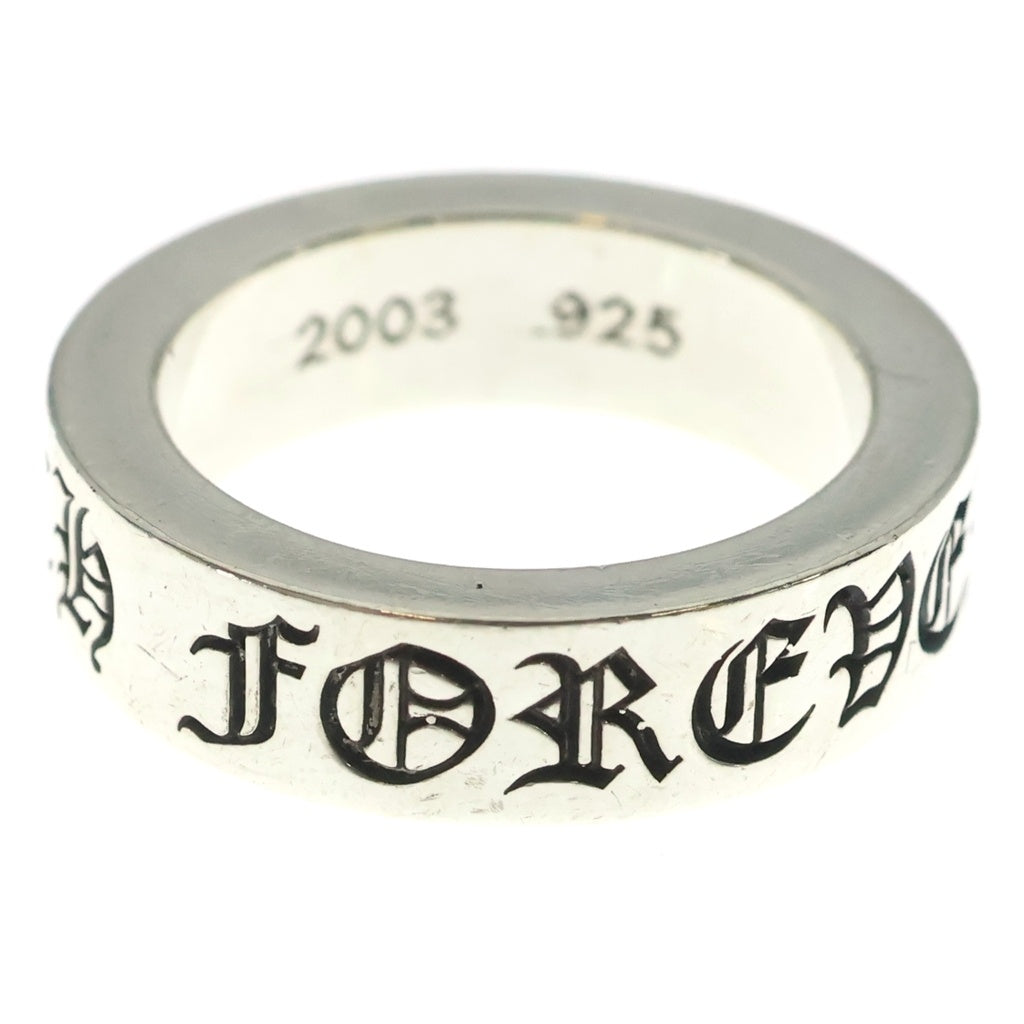 CHROME HEARTS(クロムハーツ) 6mm SPACER FOREVER 6mmスペーサーリング フォーエバーシルバーBCA337