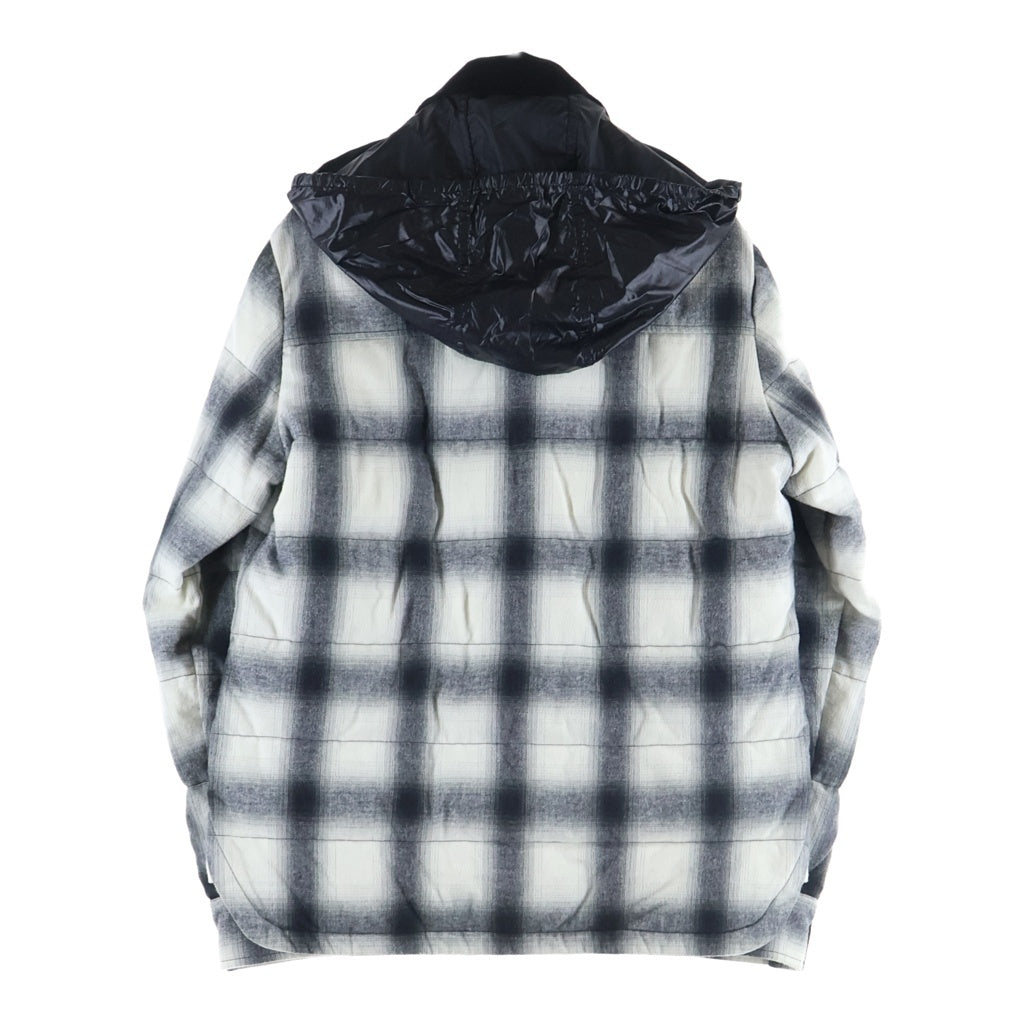 MONCLER(モンクレール) ×FRAGMENT DESIGN MORANY GIUBBOTTO モラニー ジュポット ダウンジャケット G209U1A00006595D6 ブラック/ホワイト