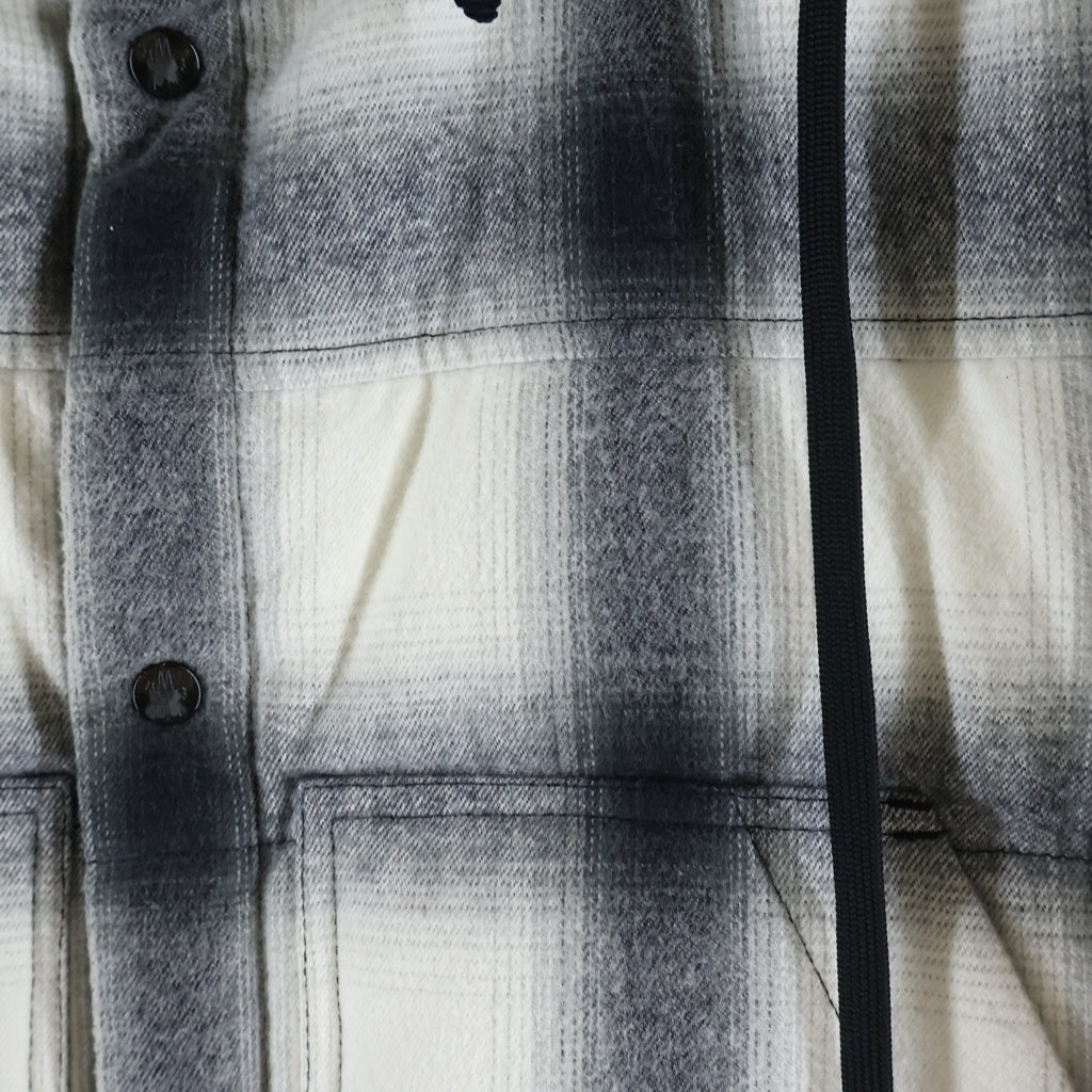 MONCLER(モンクレール) ×FRAGMENT DESIGN MORANY GIUBBOTTO モラニー ジュポット ダウンジャケット G209U1A00006595D6 ブラック/ホワイト
