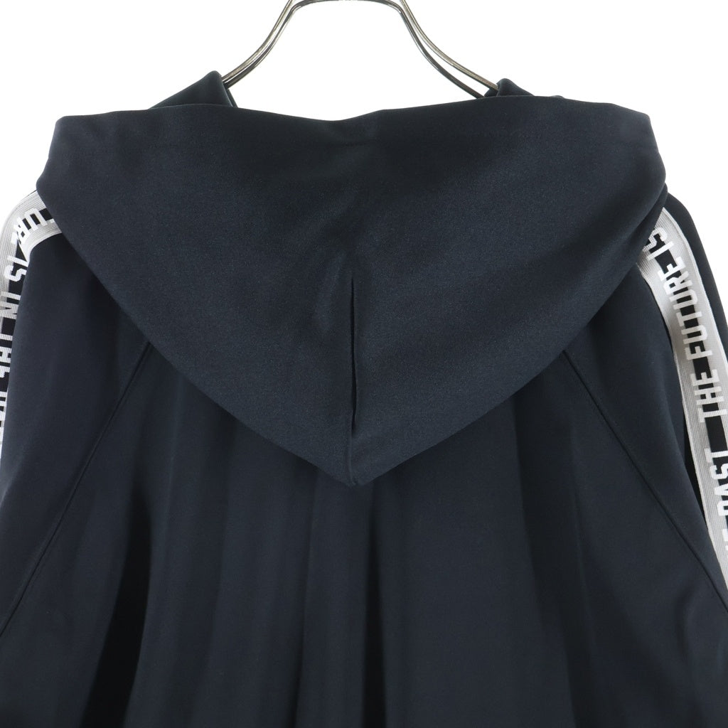 HUMAN MADE(ヒューマンメイド) 25AW ZIP-UP HOODIE ジップアップフーディ ジップパーカー HM30CS019 ブラック