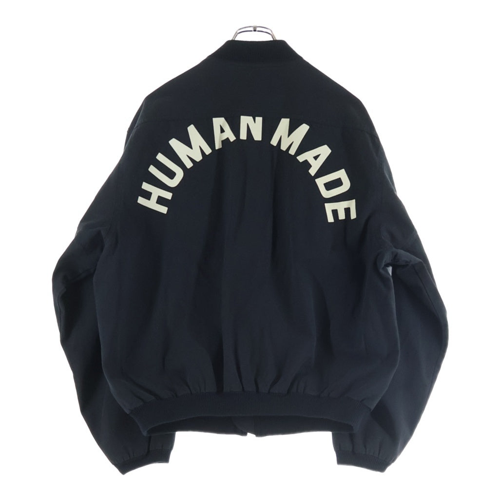 HUMAN MADE(ヒューマンメイド) 26SS BOMBER JACKET ボンバージャケット ジップアップブルゾン HM31JK020 ブラック