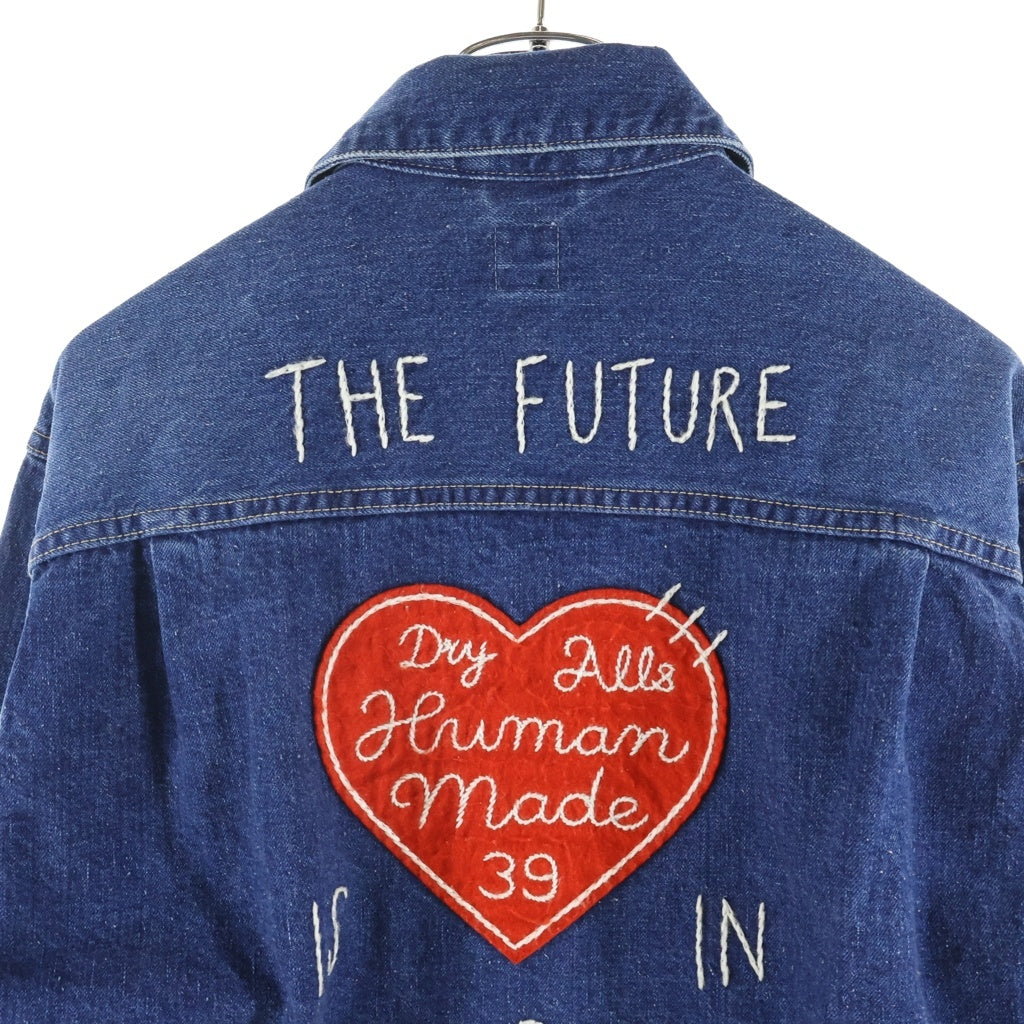 HUMAN MADE(ヒューマンメイド) DENIM WORK JACKET デニムワークジャケット インディゴ