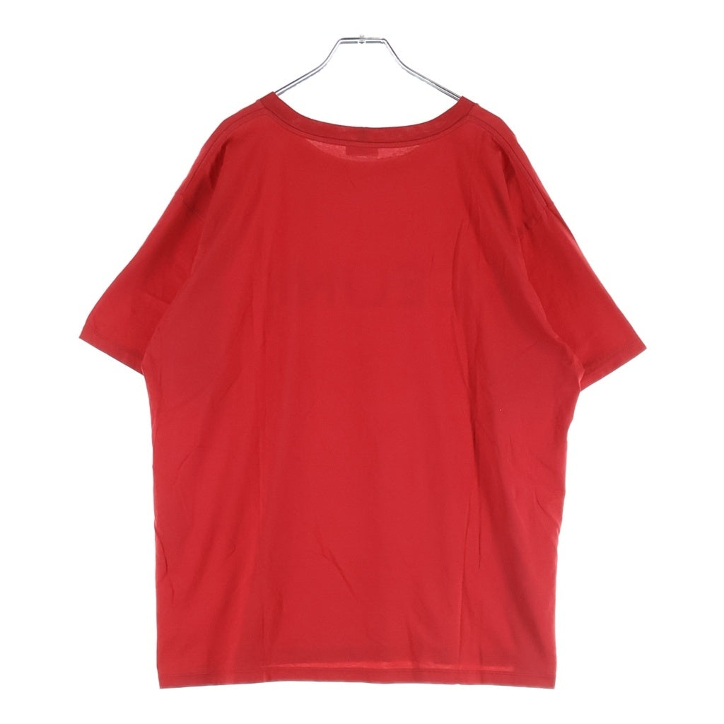 CELINE(セリーヌ) ロゴプリント クルーネック半袖Tシャツ 2X681501F レッド