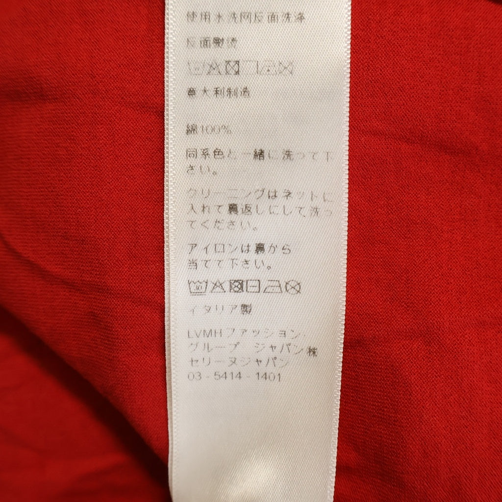 CELINE(セリーヌ) ロゴプリント クルーネック半袖Tシャツ 2X681501F レッド