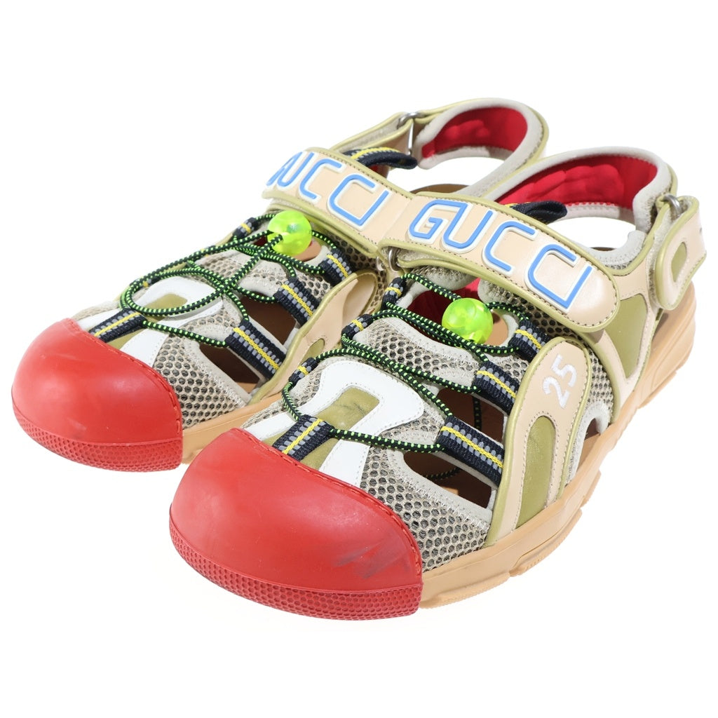 GUCCI(グッチ) ベルクロ メッシュサンダル 564297 マルチ