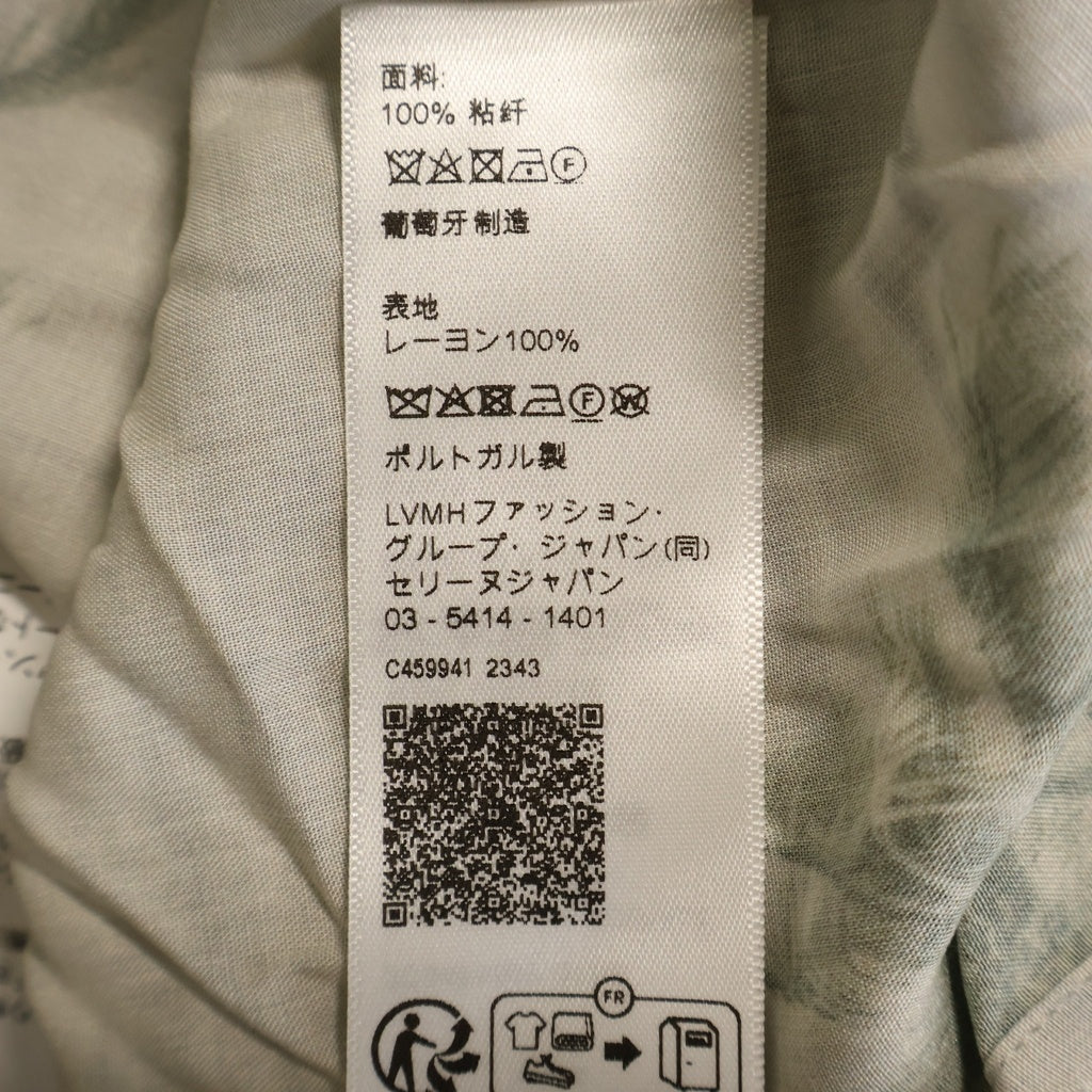 CELINE(セリーヌ) 24SS Hawaiian Shirt In Rayon ルーズフィットハワイアンシャツ 半袖シャツ ホワイト 2C946158Y
