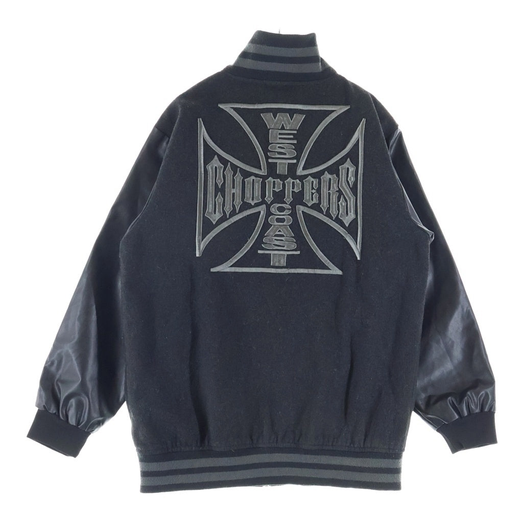 VINTAGE(ヴィンテージ) 90-00s West Coast Choppers Cross Wool ウエストコーストチョッパーズ クロス ウール スタジャン ブラック