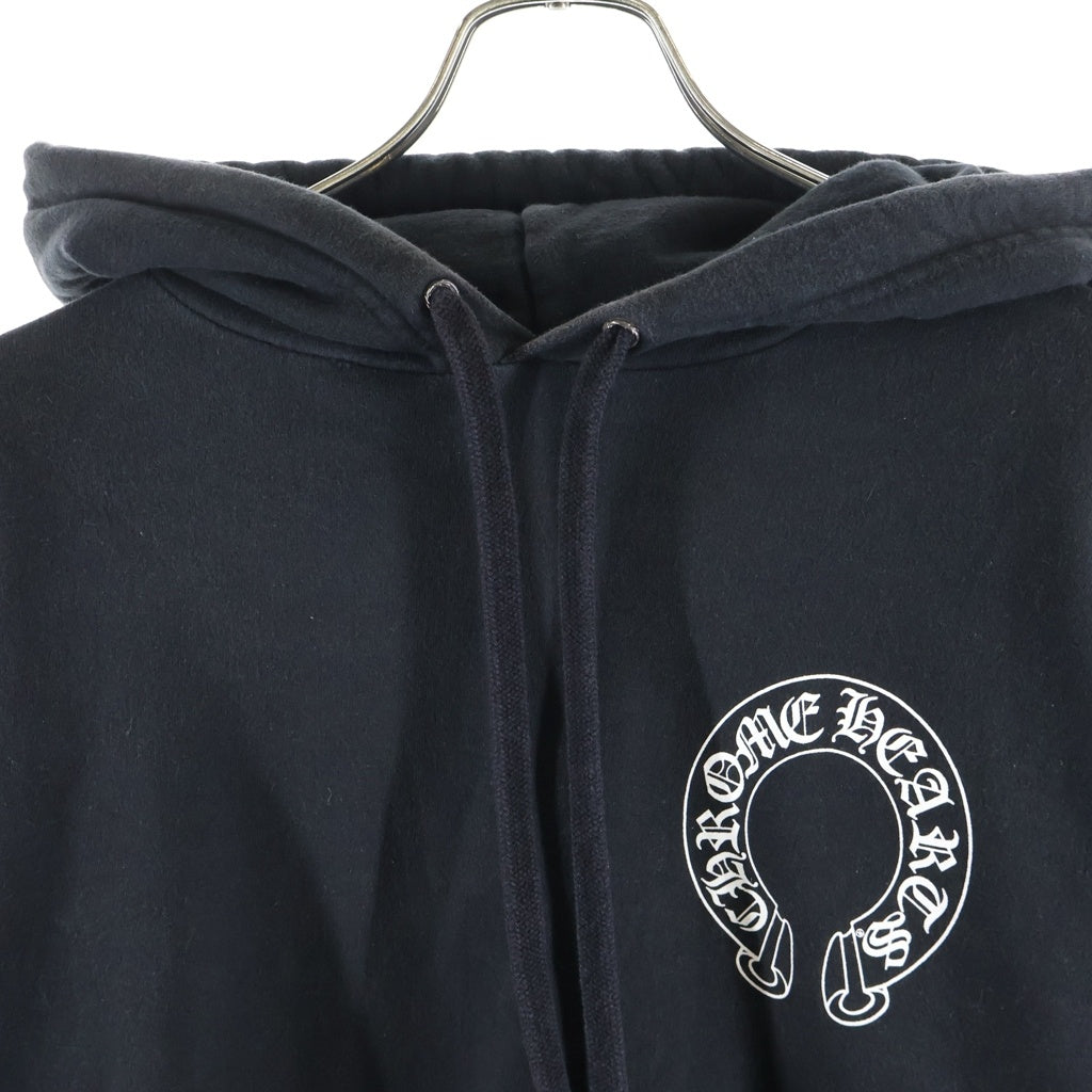 CHROME HEARTS(クロムハーツ) ×MATTY BOY CHOMPER SWTSHRT HD PLVR マッティボーイ チョンパー ホースシューフーディ プルオーバースウェットパーカー ブラック