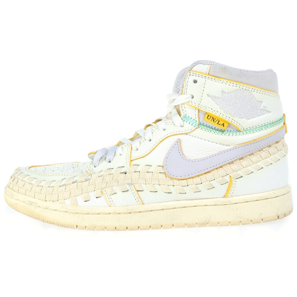NIKE(ナイキ) ×UNION ×BEPHIES BEAUTY SUPPLY AIR JORDAN 1 HIGH OG SUMMER 96 ユニオン ベフィーズビューティー エアジョーダン1 ハイカットスニーカー US8/26.0cm ホワイト FD2565-100