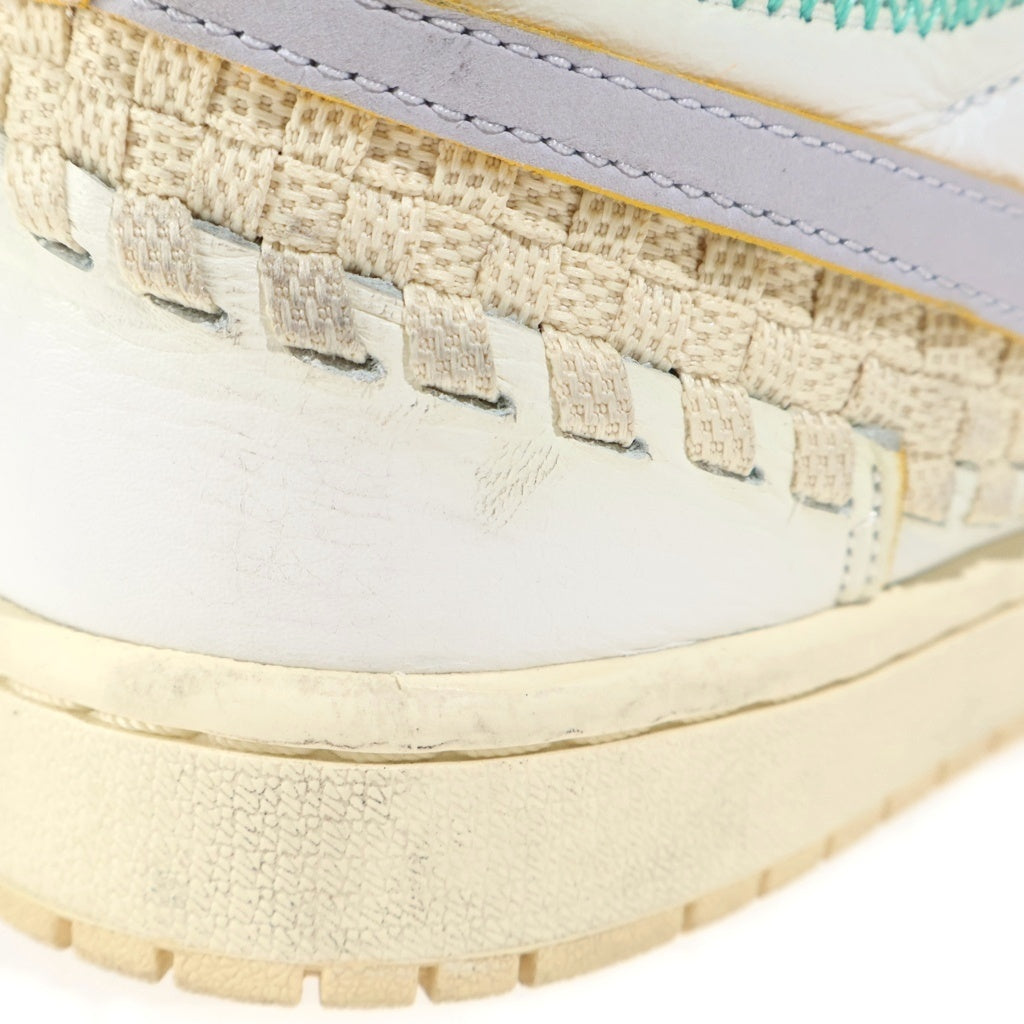 NIKE(ナイキ) ×UNION ×BEPHIES BEAUTY SUPPLY AIR JORDAN 1 HIGH OG SUMMER 96 ユニオン ベフィーズビューティー エアジョーダン1 ハイカットスニーカー US8/26.0cm ホワイト FD2565-100