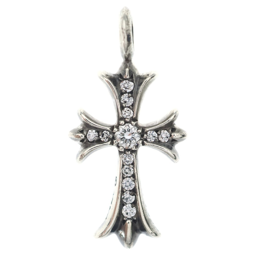 CHROME HEARTS(クロムハーツ) TNY CRSF P/DIA タイニーファットクロス PAVEダイヤ ペンダントトップ シルバー BCA323