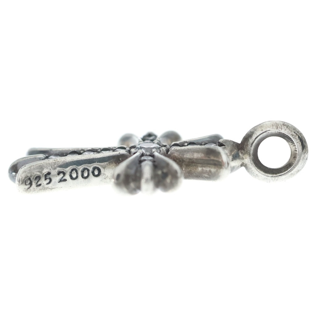 CHROME HEARTS(クロムハーツ) TNY CRSF P/DIA タイニーファットクロス PAVEダイヤ ペンダントトップ シルバー BCA323