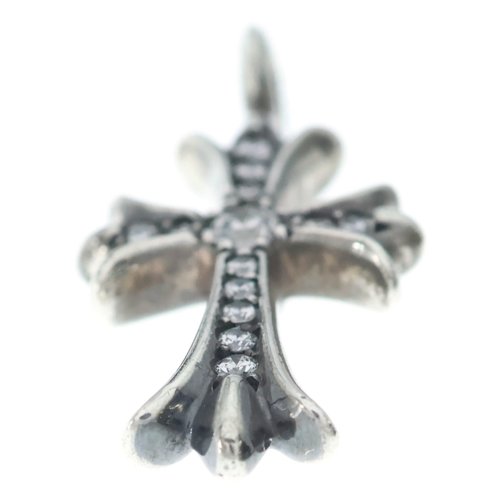 CHROME HEARTS(クロムハーツ) TNY CRSF P/DIA タイニーファットクロス PAVEダイヤ ペンダントトップ シルバー BCA323