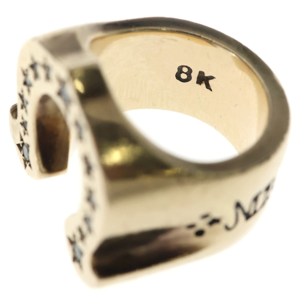 TENDERLOIN(テンダーロイン) T-H.S RING 8K ホースシューリング ダイヤ ゴールド