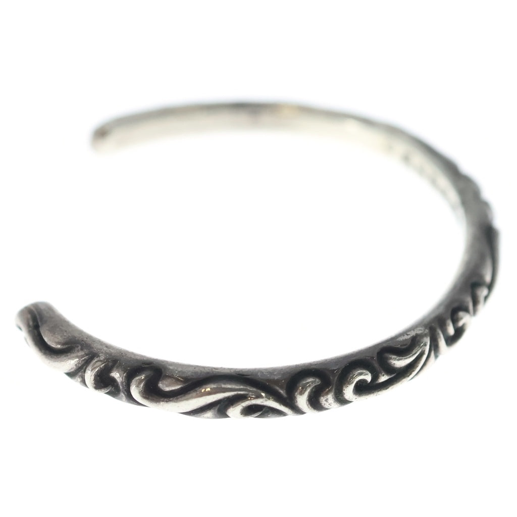 CHROME HEARTS(クロムハーツ) BANGLE SCROLL スクロールバンドバングル ブレスレット シルバー BCA127