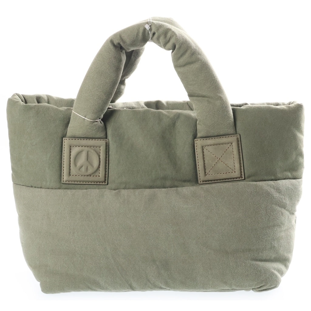 READY MADE(レディメイド) FLUFFY TOTE BAG MEDIUM ヴィンテージ フラッフィー トート バッグ ハンドバッグ カーキ RE-CO-KH-00-00-253 レディース