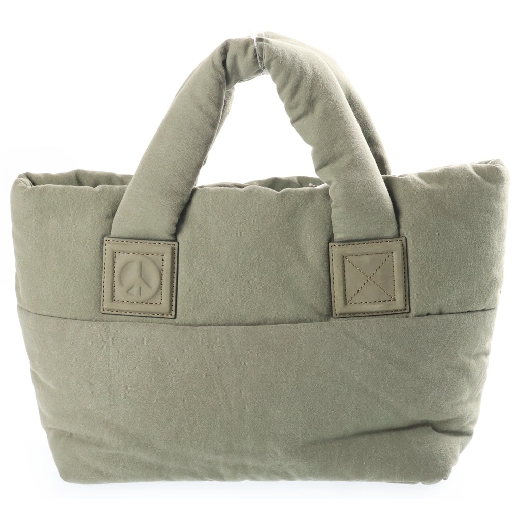 READY MADE(レディメイド) FLUFFY TOTE BAG MEDIUM ヴィンテージ フラッフィー トート バッグ ハンドバッグ カーキ RE-CO-KH-00-00-253 レディース