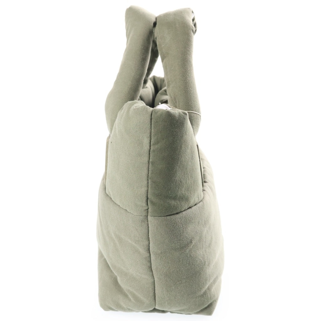 READY MADE(レディメイド) FLUFFY TOTE BAG MEDIUM ヴィンテージ フラッフィー トート バッグ ハンドバッグ カーキ RE-CO-KH-00-00-253 レディース