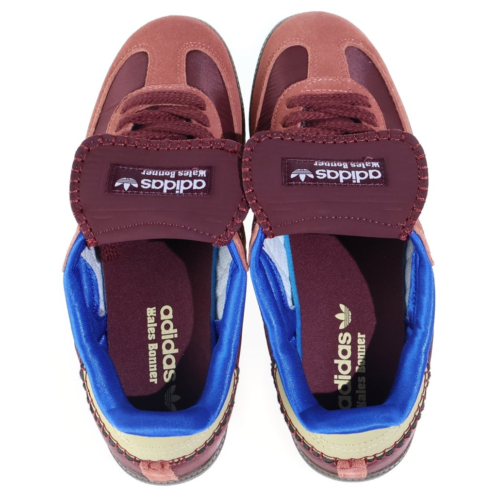adidas(アディダス) ×Wales Bonner Samba Nylon Low ウェールズボナー サンバ ナイロン ローカットスニーカー バーガンディ US8/26.0cm IE0579