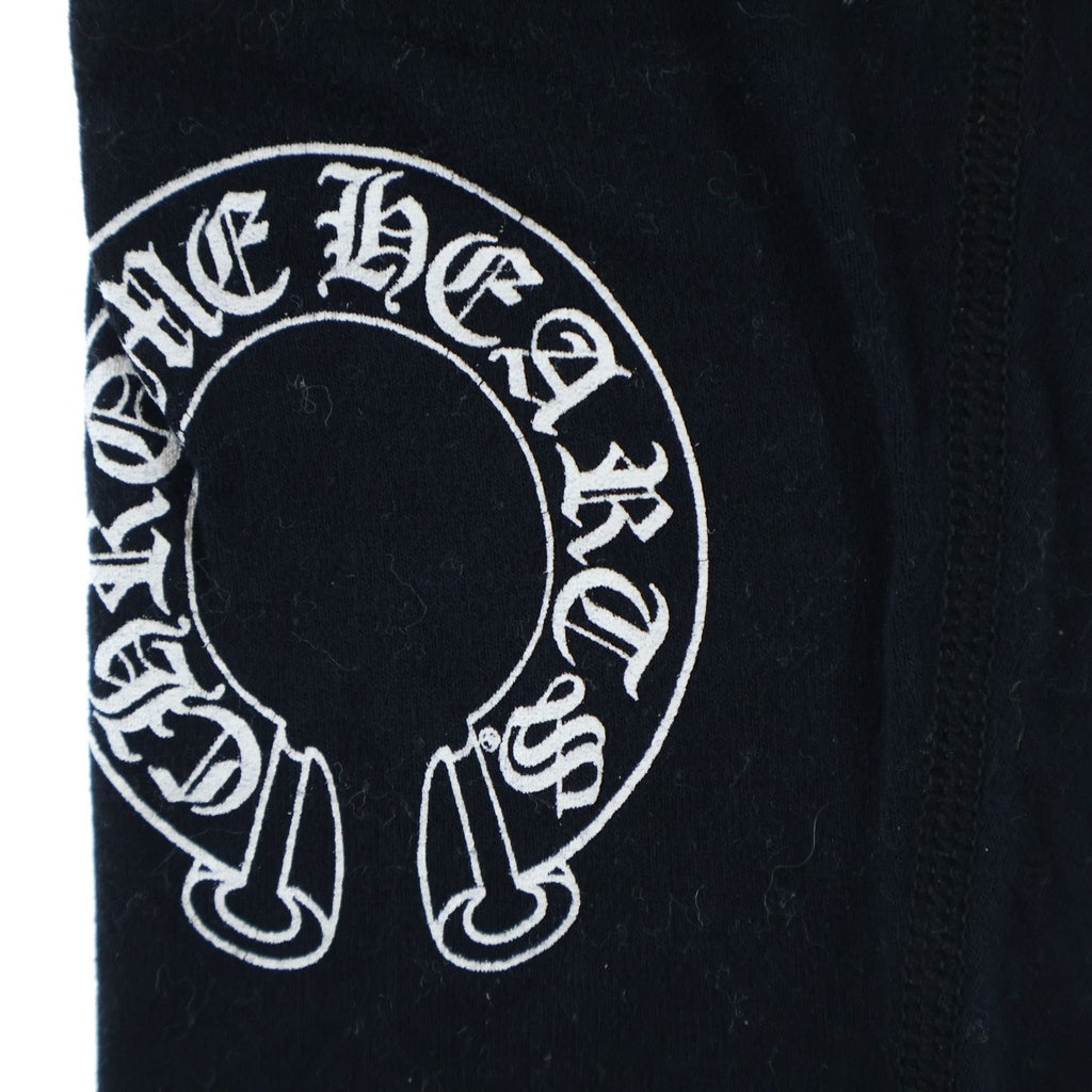 CHROME HEARTS(クロムハーツ) HORSE SHOE ホースシュープリント レギンスロングパンツ レディース ブラック ー