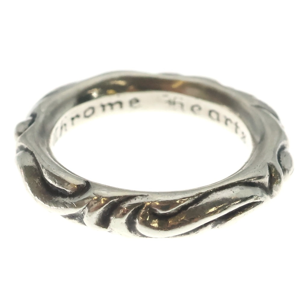 CHROME HEARTS(クロムハーツ) SCRL BAND スクロールバンド リング シルバー BCA351